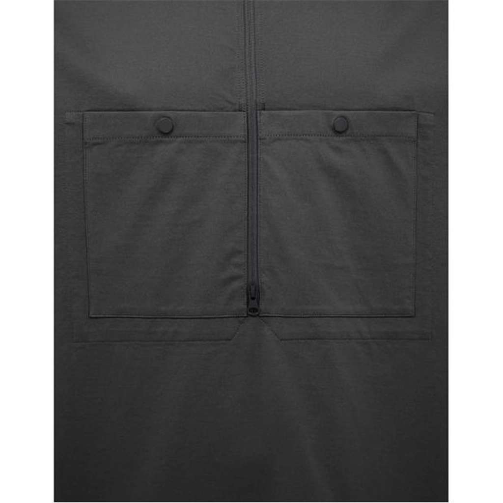 CP Company Half-Zip Polo Top - Black